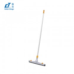 施達 室內靈動型調向推水刮配黑色膠條 黃色 45cm 施達 室內靈動型調向推水刮配黑色膠條 黃色 45cm